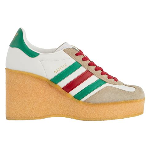 gucci adidas wedges|gucci espadrilles denim.